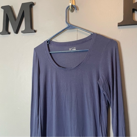 Aerie offline Women's Long Sleeve Top - Blue size xs - Picture 2 of 10